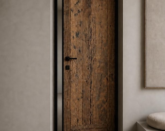 Skrzydło drzwiowe z dębu rustykalnego 800 × 2000 mm