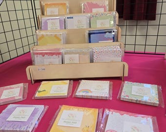 Handmade 3x3 Notepad – 50 Sheet Memo Pad – Multiple Designs Available