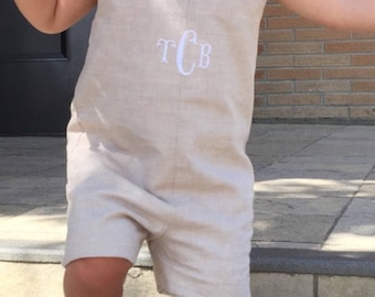 Classic jon jon, wedding, ring bearer, baptism, christening, Beach Photo, Made in the USA, FREE MONOGRAM, baby, bubble