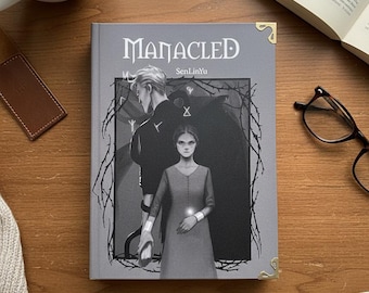 Manacled Fanmade Book Set, 3-Volume Collector Edition, Handbound A5 Novel, Fantasy Dark Romance Print, Gift for Book Lovers