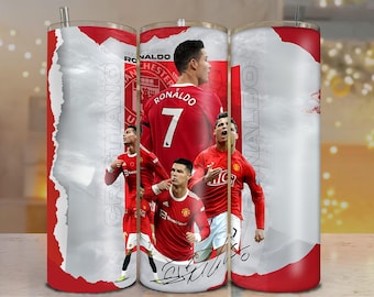 Vaso de Cristiano Ronaldo del Manchester United: regalo para aficionados al fútbol