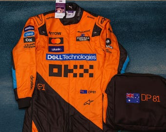 Custom Formula 1 Racing Suit with Free Gloves & Balaclava