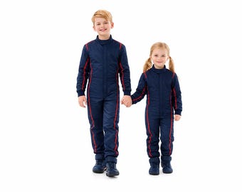 Traje de carreras de Fórmula 1 personalizado con guantes y pasamontañas de regalo.
