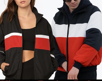 Custom Racing Bomber Jacket: Vintage Motorsport Style - Personalized Name & Number