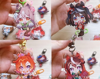Uma Musume Tail Wagging Keychain (International Orders)