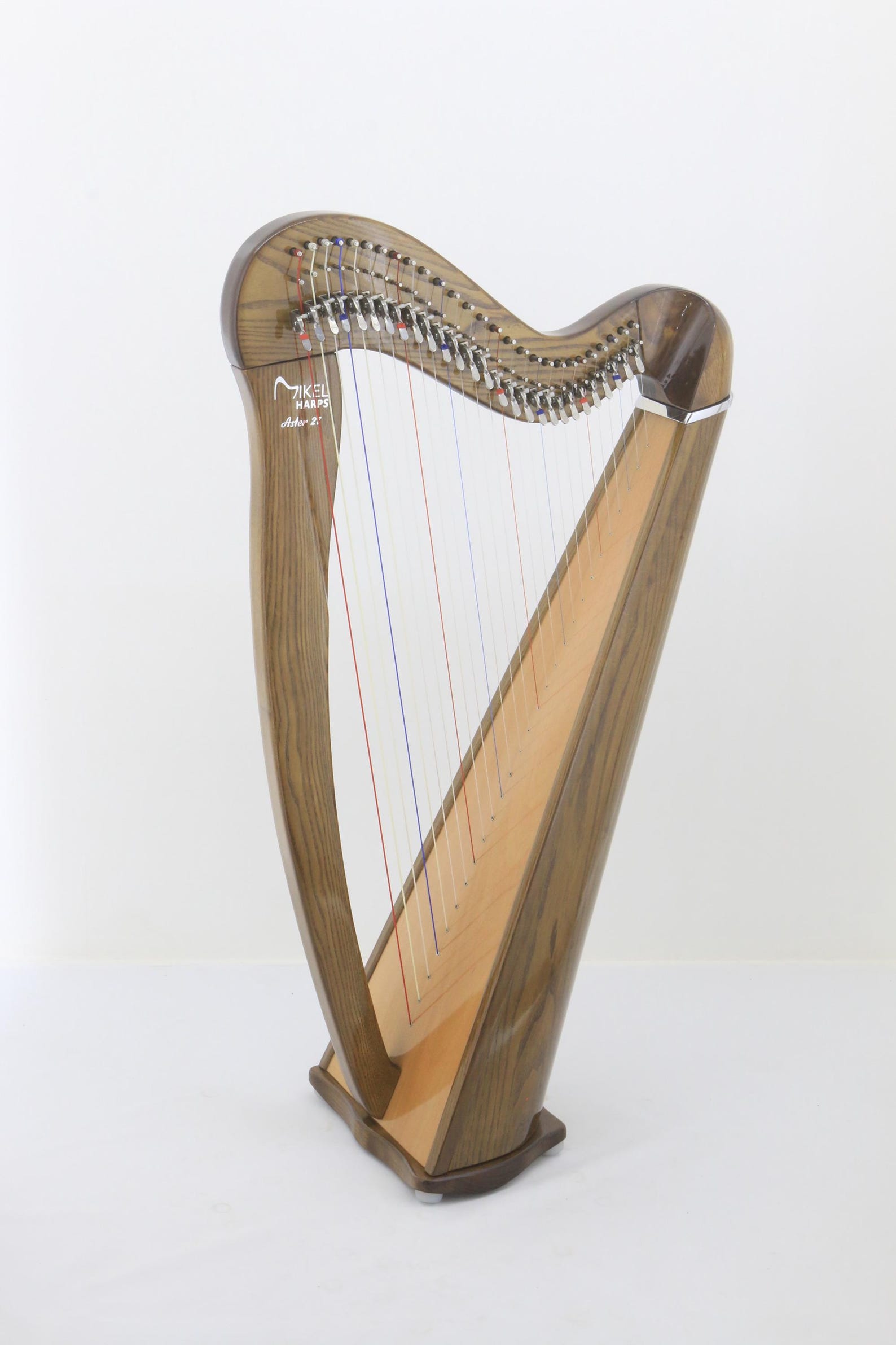 String Lever 27 String Lever Harp in Ash Wood: Celtic Harp With Bag - Etsy