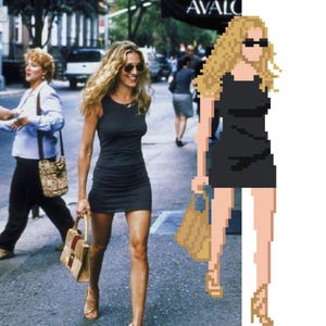 Sex and the City Dress - Etsy