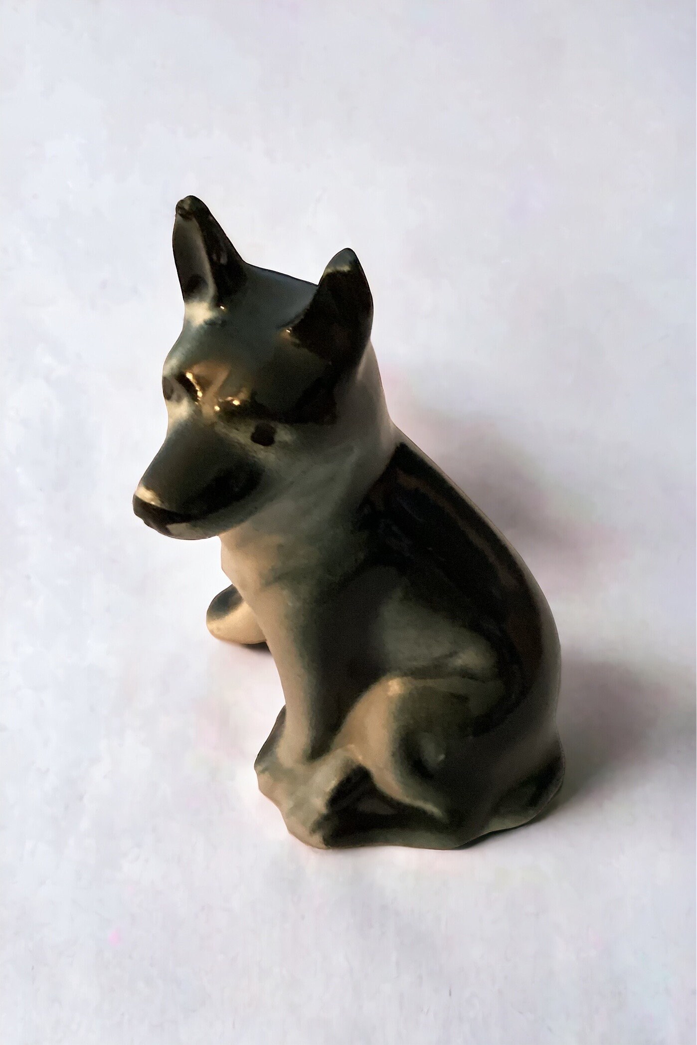 Vintage Dog Figurines, Ceramic Doggie Miniatures, Purebred Dog