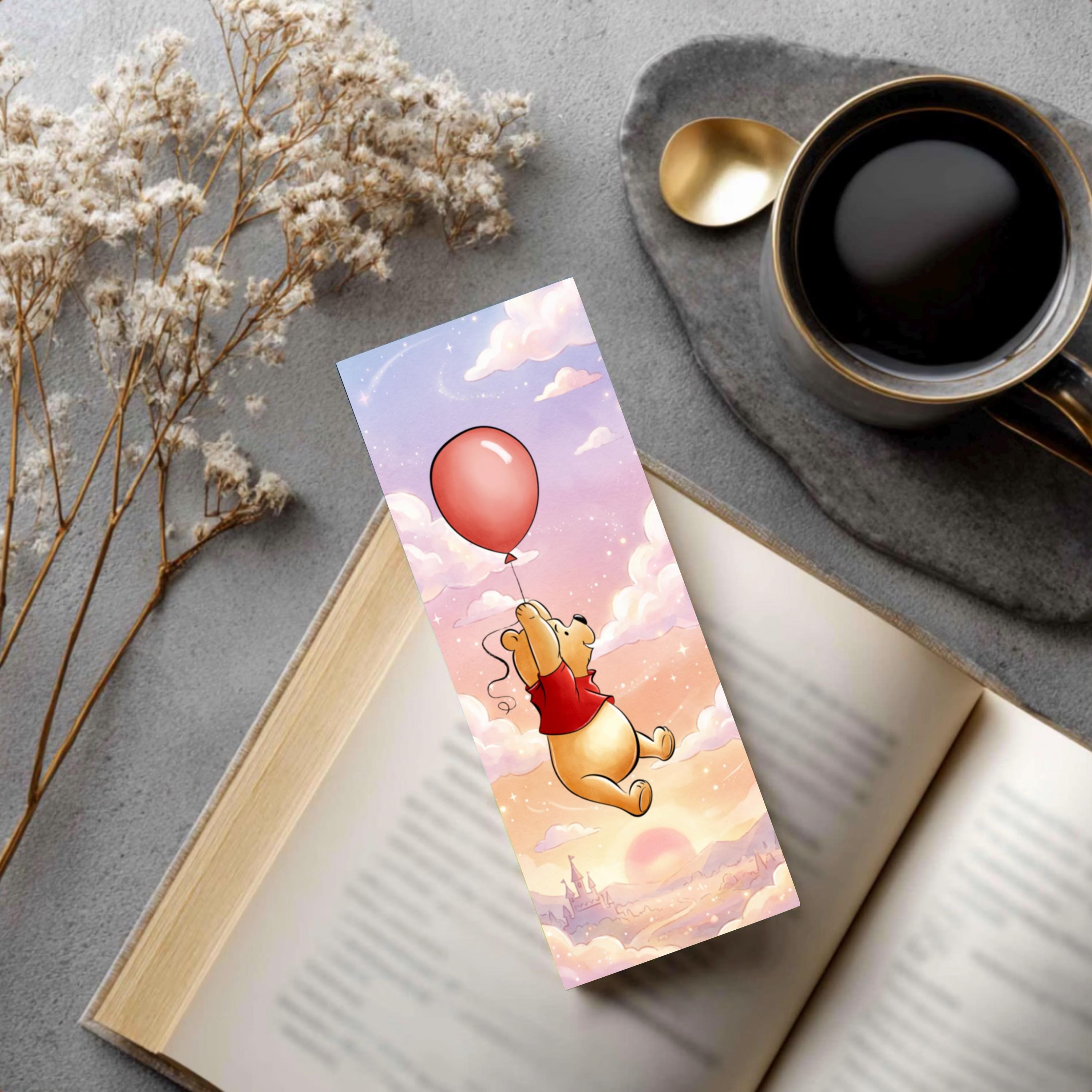 Winnie the Pooh Bookmarks Printable PNG Set, Pooh Bear Quotes Bookmark ...