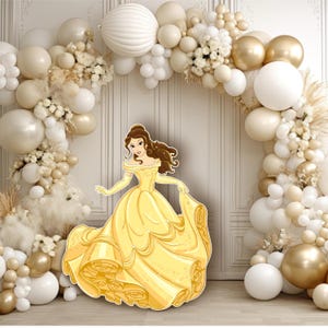 Beauty and the Beast Clipart, Belle, Chip, Lumiere, Potts, Castle, Hand drawn image 2