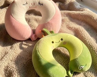 Memory Foam Travel Neck Pillow: Ergonomic U-Shape Comfort