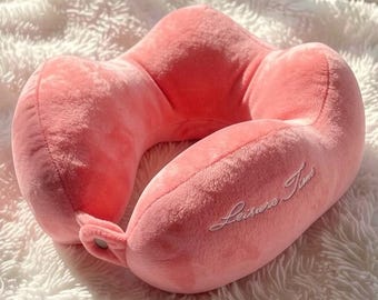 Custom U-Shaped Neck Pillow: Personalized Travel Cushion from Your Drawing