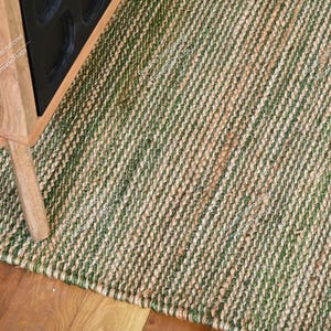 6x9,8x10ft green and Natural Hemp Jute Rungs-Extra Large Jute Rugs Jute Rugs ,checkerboard jute Rug, Large Area Hemp Rug For Hallway Rug