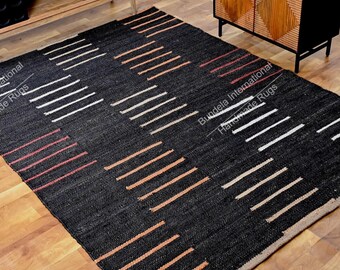 Hemp Area Rugs, Handmade Jute Rug Vintage Rug Custom Rug Natural Fiber Kitchen Rug Outdoor Hallway Rug Boho Rug Woven Rug For Living Room