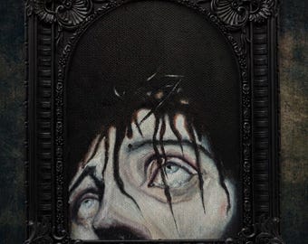 Gothic Jesus On Oil