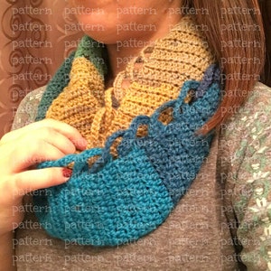 PATTERN Mythology Neckwrap Crochet PATTERN image 1