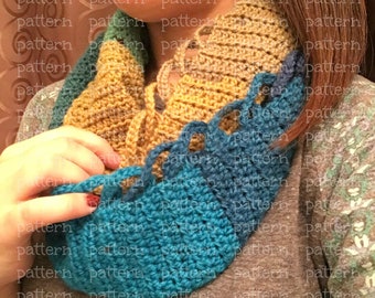 PATTERN Mythology Neckwrap Crochet PATTERN