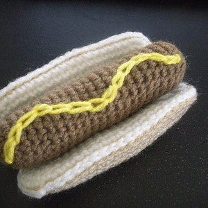 PATTERN Hot Dog Amigurumi Crochet PATTERN image 2