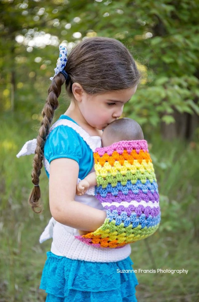 etsy baby doll carrier