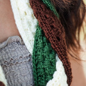 PATTERN Not Your Granny's Braided Cowl Scarf Crochet PATTERN image 3