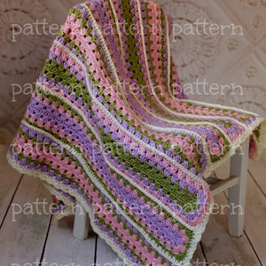 PATTERN Not Your Granny's Lapghan Crochet PATTERN