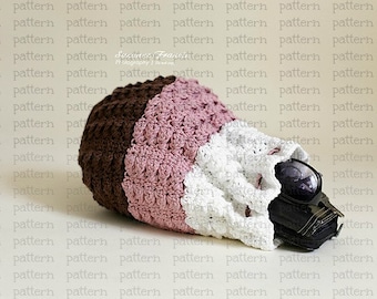 PATTERN The Rockies Drawstring Handbag Crochet PATTERN