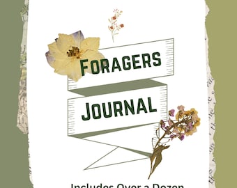 Wild Edible Plant Foraging Journal | Full-Color and Printer-Friendly Versions | Identification, Safety & Notes