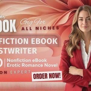 Nonfiction Ebook Ghostwriting (50–400 Pages) | KDP Ready + FREE Cover Design