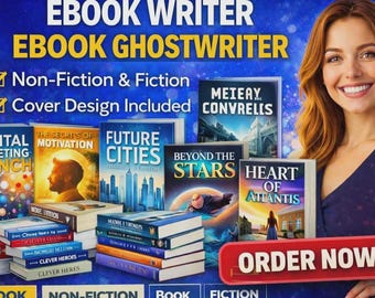 Novelle Ghostwriter (50–200 Seiten) | Ebook + GRATIS Cover | KDP Bereit