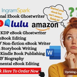 Personalisiertes Buch Ghostwriter (Jedes Genre) | Ebook + GRATIS Cover | Taschenbuch Format Add-On