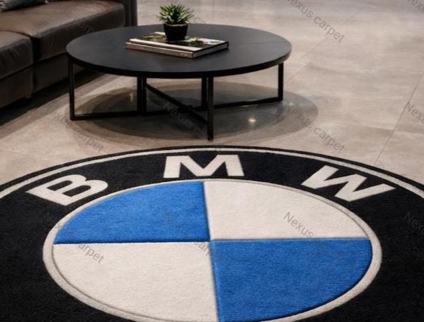 Tufting Rug Bmw BMW Inspired Logo Rug | Hand-tufted Blue, Black, White Carpet - Etsy