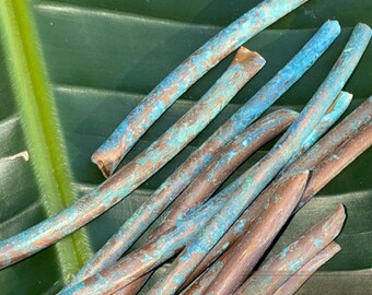Patina Copper Strips (1 lb) – Recycled Copper Art Supply for Artists & Makers