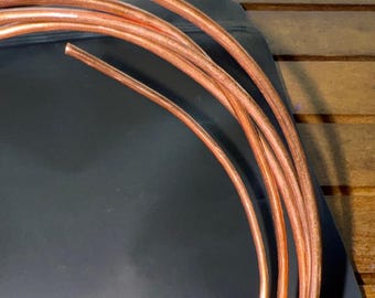 10 ft Raw Copper Wire - 10 gauge - Eco-Friendly Crafting Supply - Natural Metal Recycled