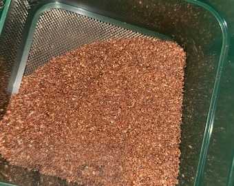 Pure Copper Chop - 25 lb Bag - Raw Granulated Copper Shavings