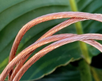 Braided Copper Wire - 5 ft Recycled Craft Wire for Jewelry