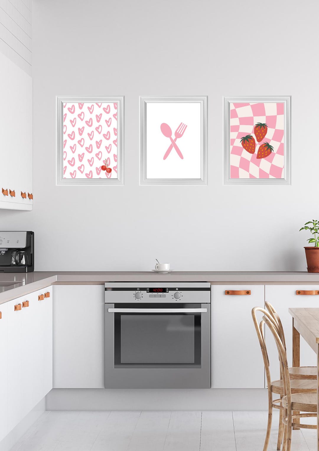 Kitchen Printable A4 – Digital Download, Kitchen Wall Decor, Minimalist ...