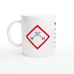 Dangerous DHMO | Satirical mug for educated people