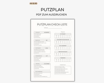 Weekly Cleaning Schedule Printable | Household Planner to Print | Daily, Weekly & Monthly To-Dos | Cleaning Schedule Template PDF