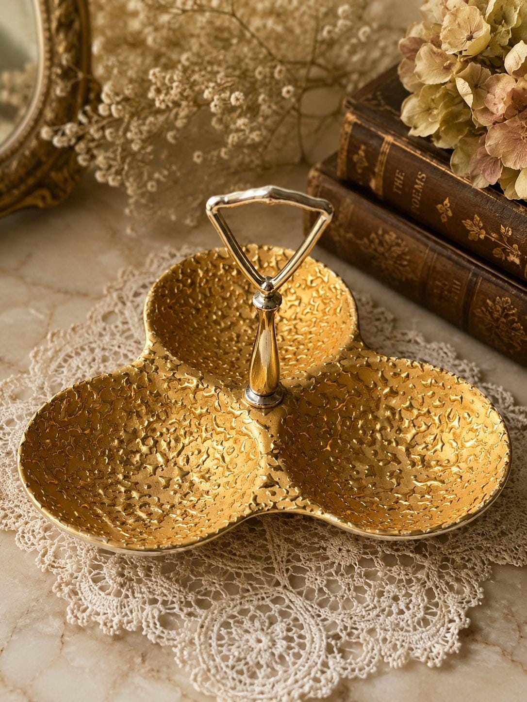 22k Gold Dish - Etsy