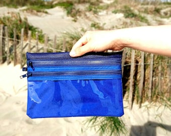 Trousse de plage avec fenêtre tactile pour smartphone