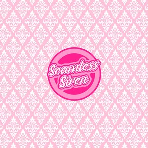 Concept Digital Seamless Pattern of Aerith's Dress