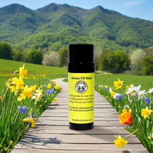 Arnica Oil Balm Stick: Natural Sore Muscle & Bruise Relief