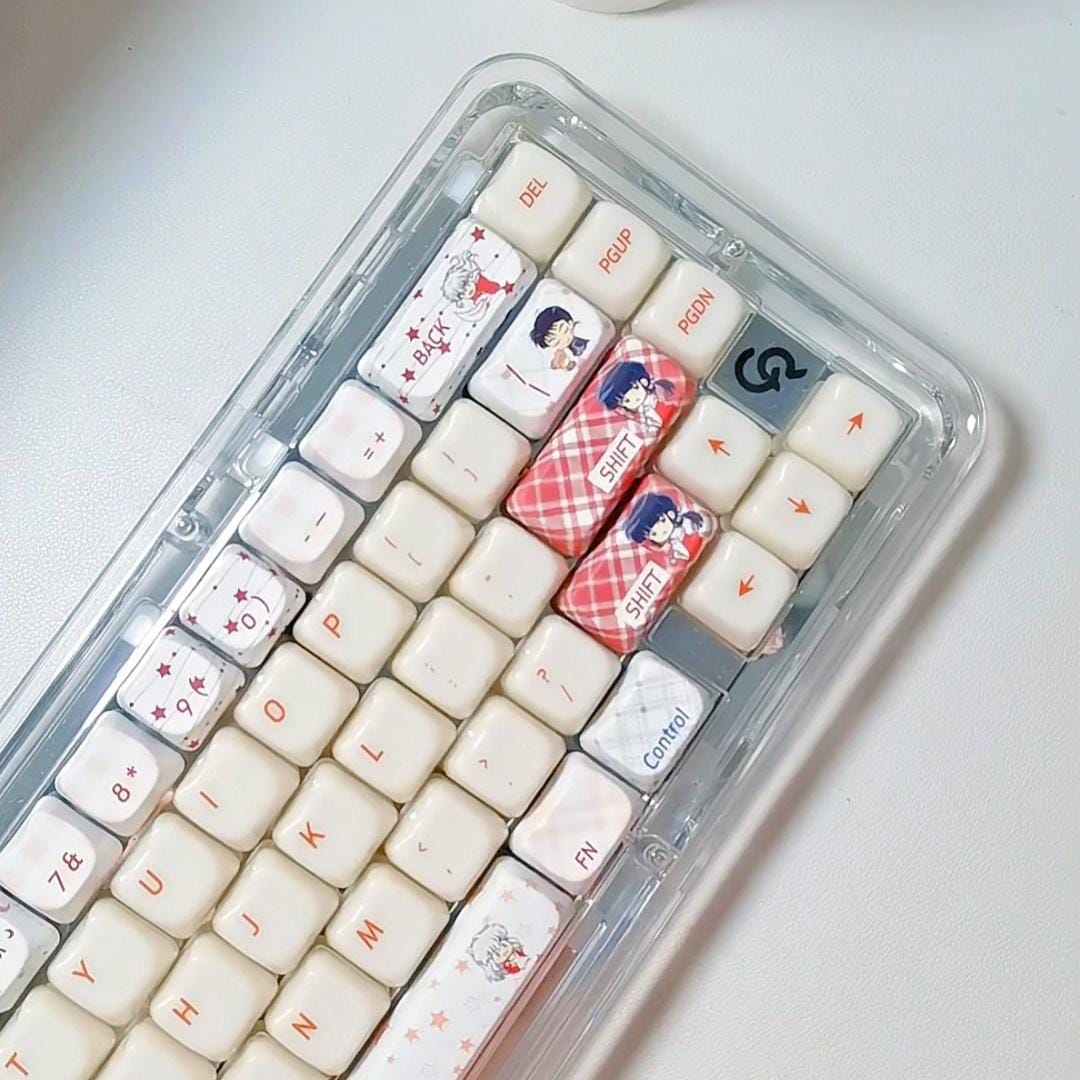 Moonlit Anime Fantasy Artisan Keycap Set for Mechanical Keyboard ...