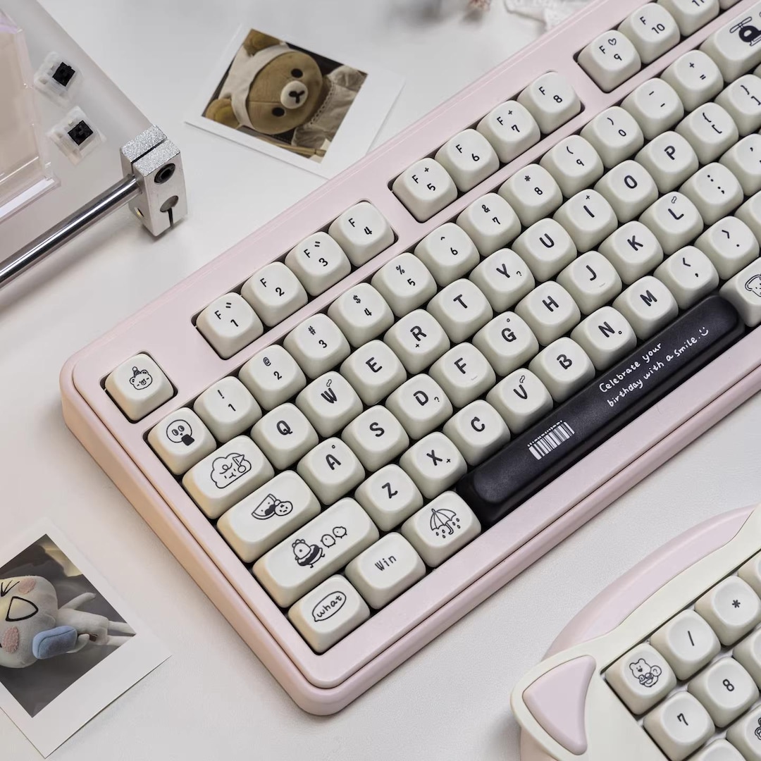 メカニカルキーボード用キュートなミニマルなアルティザンパステルキー