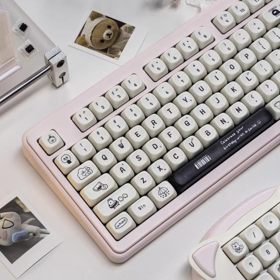 メカニカルキーボード用キュートなミニマルなアルティザンパステルキー