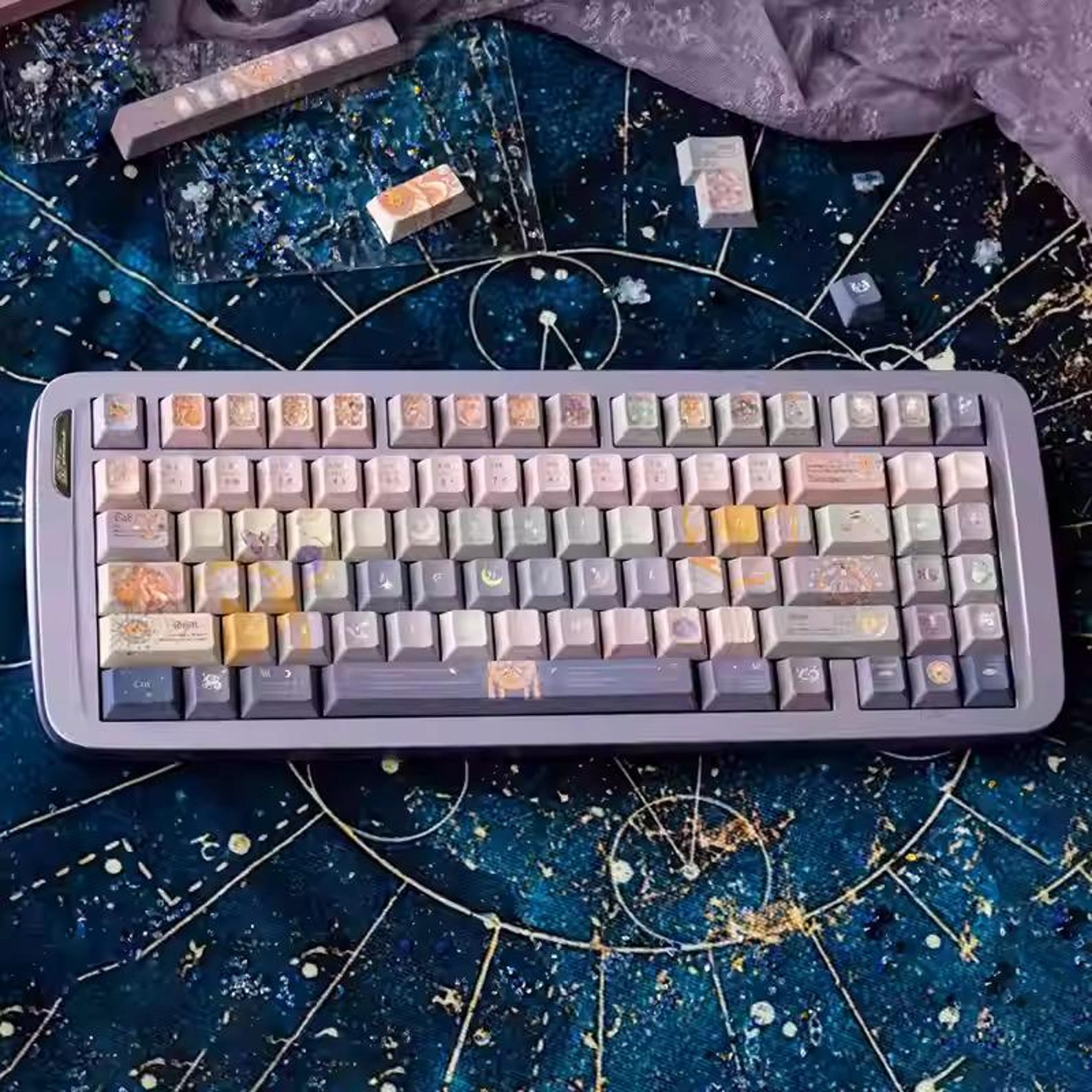 Twelve Heavenly Constellations Keycap Set for Mechanical Keyboard ...