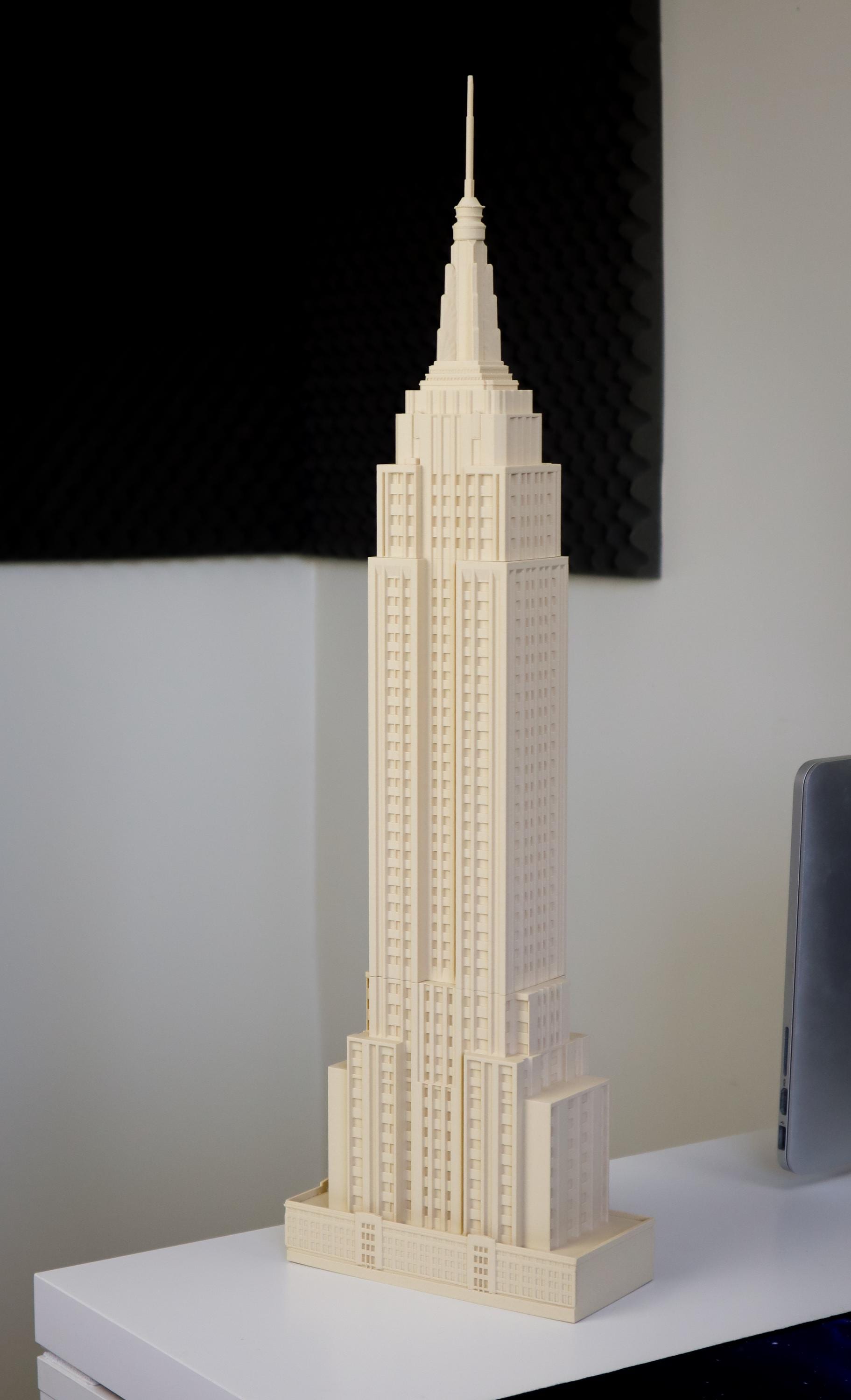 Empire State Building XL 56cm and L 25cm – Architectural Model - Etsy