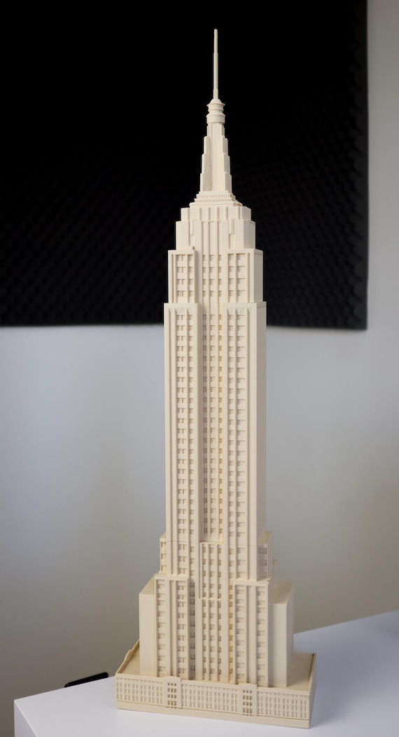 Empire State Building XL 56cm and L 25cm – Architectural Model - Etsy