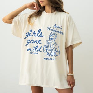 Girls Gone Mild Custom Bachelorette Shirt Spa Party PJS Weekend Girls Night