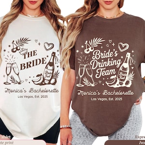 The Bach Club Bachelorette Party Shirts: Personalized Bridal Crew Tops